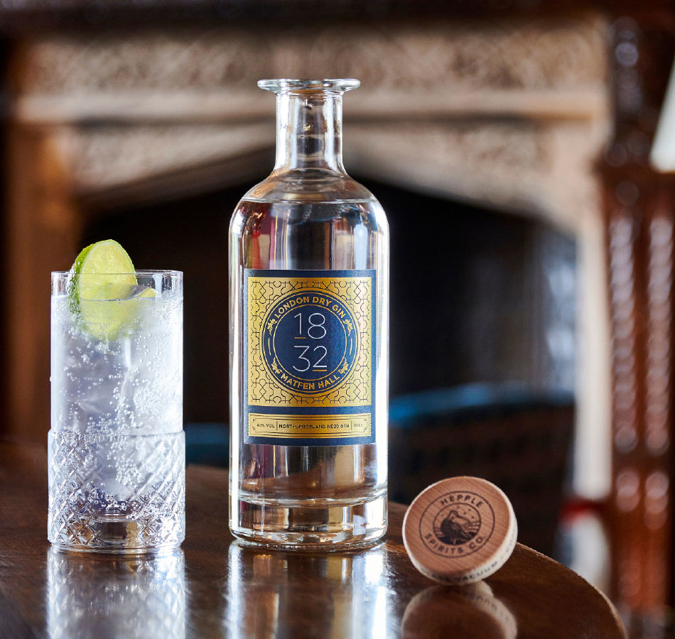 The Hepple Experience  Overnight stay with Gin Pairing & Distillery Tour