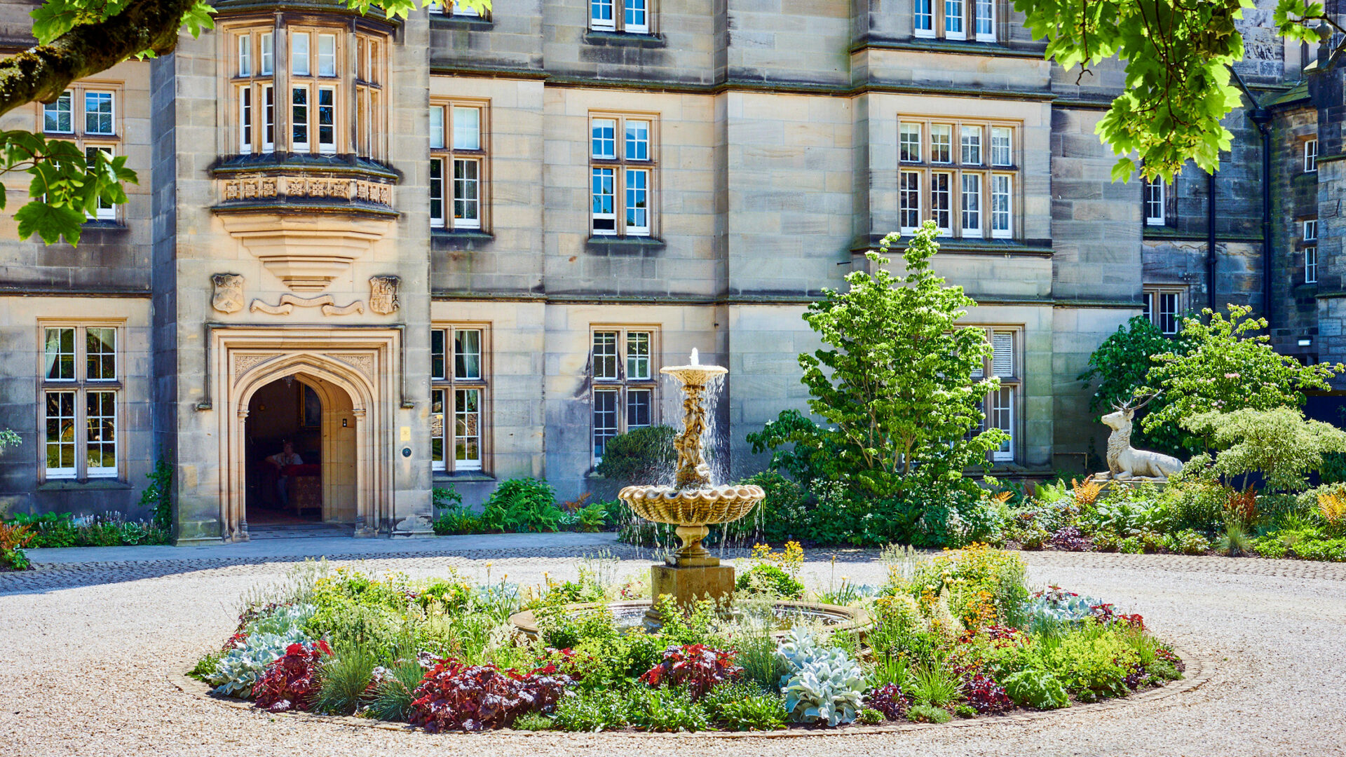 Matfen Hall in Newcastle upon Tyne