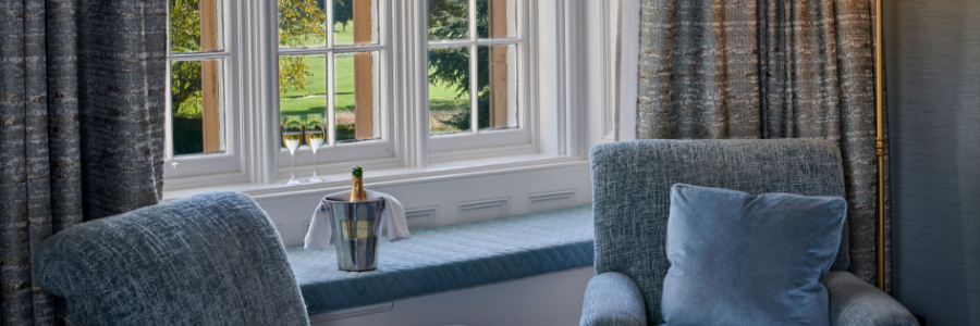 Overlooking 300 acres of sunlit parkland our rooms and suites offer a luxurious way to experience spring in Northumberland.